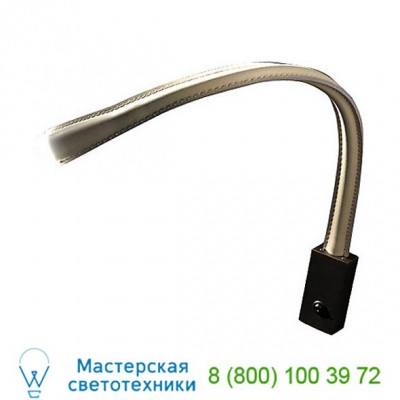 OB-ACAM.000354 Contardi Lighting FlexiLED Leather Wall Light (Ivory/Bronze/Small) - OPEN BOX, опенбокс