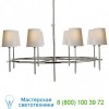 Bryant Large Ring Chandelier TOB 5024AN-NP Visual Comfort, светильник
