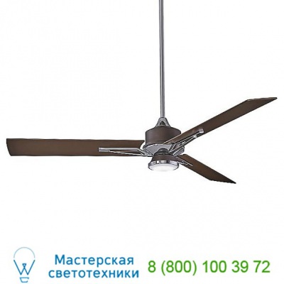 F834L-ORB/PN Minka Aire Fans Metropolis Ceiling Fan, светильник