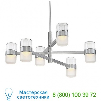Jazz LED Chandelier PD-25728-AL Modern Forms, светильник
