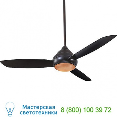 Minka Aire Fans F477L-ORB Concept I Wet 58-Inch Ceiling Fan, светильник