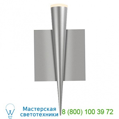OB-2381.16 Micro Cone LED Wall Sconce (Satin Aluminum) - OPEN BOX SONNEMAN Lighting, опенбокс