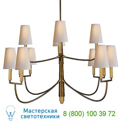 Farlane 2-Tier Chandelier Visual Comfort TOB 5017AN-NP/RT, светильник