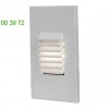 Vertical Louvered LED Step and Wall Light WAC Lighting WL-LED220-AM-BK, уличный светодиодный светильник