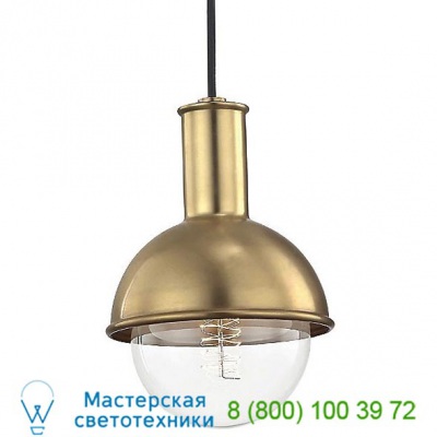 Mitzi - Hudson Valley Lighting H111701-AGB Riley Mini Pendant Light, светильник
