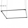 ZBP-16-S-SW-MTB-CNP Z-Bar Square Pendant Light Koncept, светильник