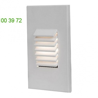 Vertical Louvered LED Step and Wall Light WAC Lighting WL-LED220-AM-BK, уличный светодиодный светильник