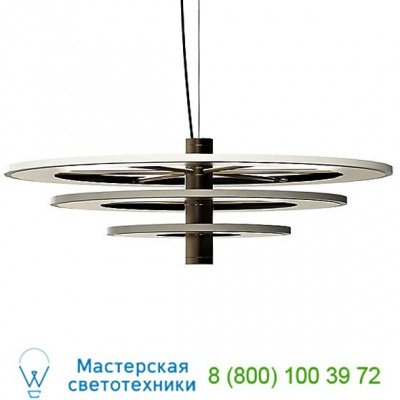 Blackjack Lighting STX-28P-SN-3C Staxx 3-Tier LED Cone Pendant Light, подвесной светильник