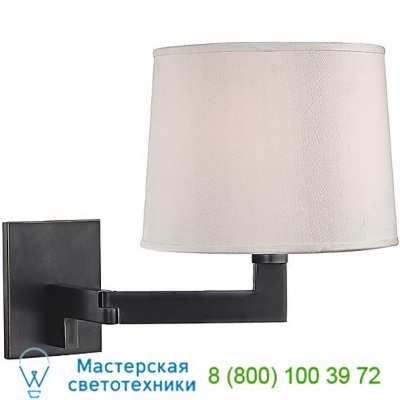 Fairport Swingarm Wall Sconce Hudson Valley Lighting 5941-PN, бра