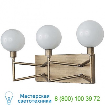 Bodie LED Vanity Light with Opal White Glass 314B02HG Varaluz, светильник для ванной