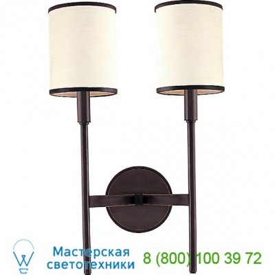 Hudson Valley Lighting Aberdeen Two Light Wall Sconce 622-PN, настенный светильник бра