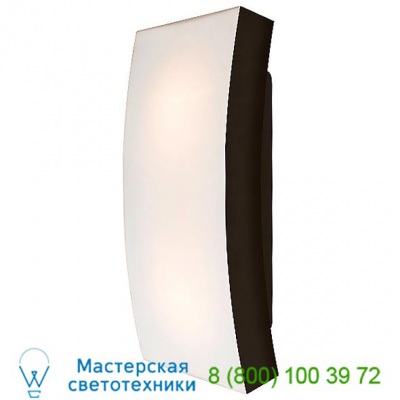 BILLOW15-BK Billow 15 Indoor/Outdoor Wall Light Besa Lighting, уличный настенный светильник