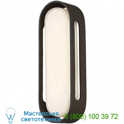 P1281-286-L George Kovacs Floating Oval LED Outdoor Wall Sconce, уличный настенный светильник
