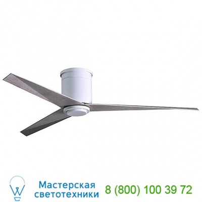 EKHLK-BN-BW Eliza-HLK LED Hugger Ceiling Fan Atlas Fan Company, светильник