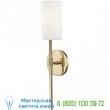 Olivia Linen Wall Sconce Mitzi - Hudson Valley Lighting H223101-AGB, настенный светильник