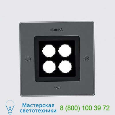 USC-T4002SPW08 Artemide Ego Recessed Square Outdoor LED Floor Light, уличный торшер