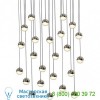 SONNEMAN Lighting 2918.01-SML Grapes 24 Light LED Round Multipoint Pendant, светильник