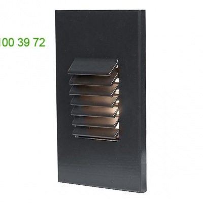 WL-LED220-AM-BK Vertical Louvered LED Step and Wall Light WAC Lighting, уличный светодиодный светильник