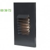 WL-LED220-AM-BK Vertical Louvered LED Step and Wall Light WAC Lighting, уличный светодиодный светильник
