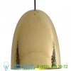 Stanley Pendant Light (Hammered Brass/Large) - OPEN BOX RETURN Original BTC, светильник