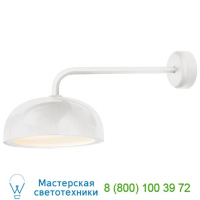 Dome Outdoor Wall Sconce DM14MBKWT3LC18 Troy RLM Lighting, уличный настенный светильник
