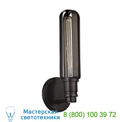 Red Hook T10 1 Light Wall Sconce Hudson Valley Lighting 1091-AGB, настенный светильник