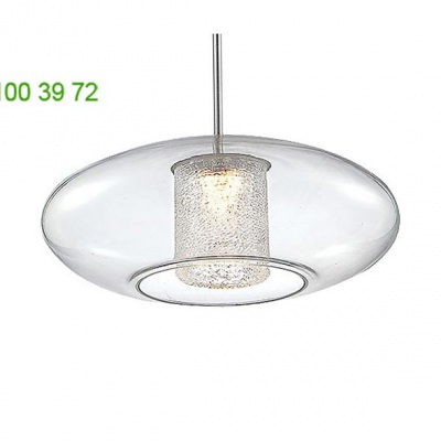 Modern Forms PD-51218-AL Ethereal 18in Pendant Light, подвесной светильник