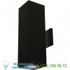 WAC Lighting Cube Architectural Ultra Narrow LED Up and Down Wall Sconce DC-WD05-U827B-BK, уличный настенный светильник