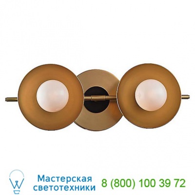 Hudson Valley Lighting 9802-AGB Julien Bath Light, светильник для ванной