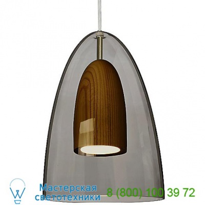 Dano LED Mini Pendant Light 1JT-DANOCLNA-LED-BR Besa Lighting, подвесной светильник