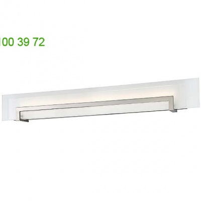 WS-70526-SN Margin LED Bath Light Modern Forms, светильник для ванной