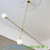 SI-3-BLA/PB Intueri Light Bullarum SI-3 Chandelier, светильник