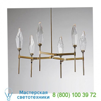Hammerton Studio Rock Crystal LED Belvedere Chandelier CHB0050-37-FB-CA-001-L1, светильник