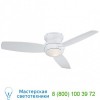 Concept Traditional Outdoor Flush Mount Ceiling Fan Minka Aire Fans F593L-PW, светильник