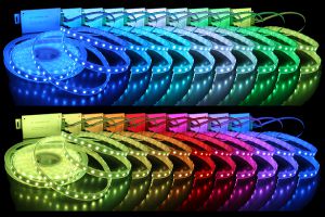 Герметичная светодиодная RGB-лента 5050, 300 LED