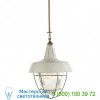 TOB 5042HAB-WHT Visual Comfort Henry Industrial Pendant with Prismatic Glass, светильник