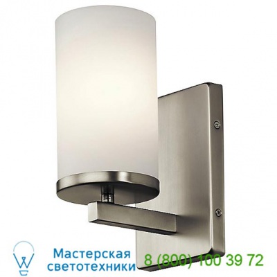 Crosby Wall Sconce 45495CH Kichler, бра