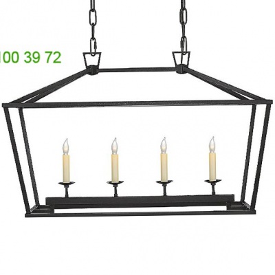 Visual Comfort  Darlana Linear Suspension Light (Aged Iron/Small) - OPEN BOX RETURN, светильник