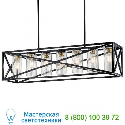 Moorgate Linear Suspension Light 44081BK Kichler, светильник