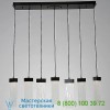 Hammerton Studio Parallel Glass 7 LED Multipoint Linear Suspension Light PLB0042-07-FB-BG-C01-L1, светильник