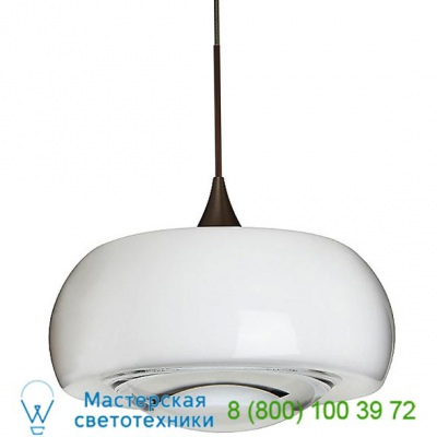 Focus Pendant Light Besa Lighting 1XT-2633CL-BR, подвесной светильник