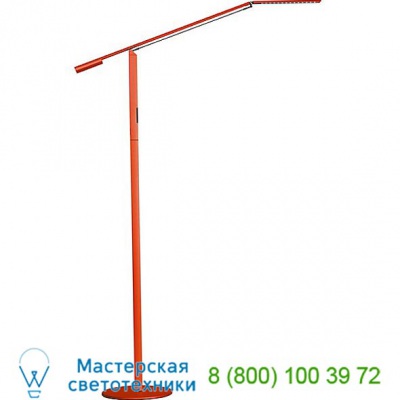 ELX-A-W-SIL-FLR Koncept Equo Gen 3 LED Floor Lamp, светильник