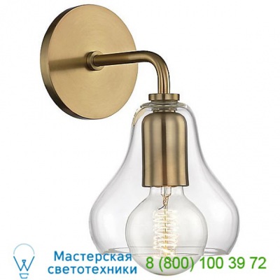 H104101S-AGB Sadie Wall Sconce Mitzi - Hudson Valley Lighting, настенный светильник