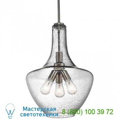 42190NI Kichler Everly 42190 3 Light Pendant Light, светильник