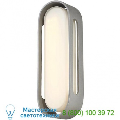 George Kovacs Floating Oval LED Outdoor Wall Sconce P1281-286-L, уличный настенный светильник
