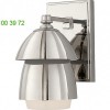 OB-TOB 2111PN-WG Whitman Bath Wall Light (Polished Nickel with White Glass Shade) - OPEN BOX RETURN Visual Comfort, опенбокс