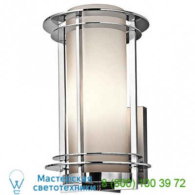 Pacific Edge 1 Light Outdoor Wall Sconce 49346AZ Kichler, уличный настенный светильник