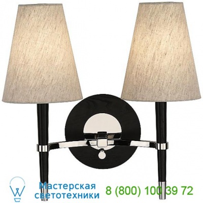 Robert Abbey 771 Ventana Double Wall Sconce, настенный светильник бра