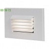 Horizontal Louvered LED Step and Wall Light WL-LED120-AM-BK WAC Lighting, уличный светодиодный светильник