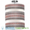 Jefdesigns Weave 1 Triple Tiered Pendant Light jd_Weave1_Mahogany_Lena16, светильник